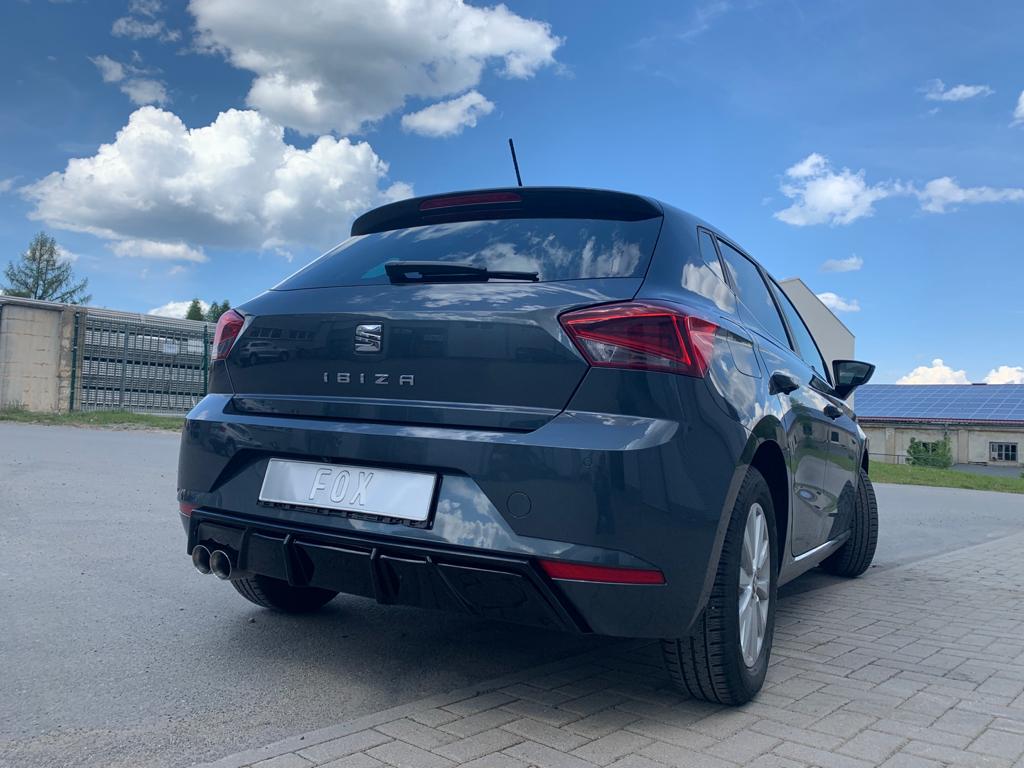 Seat Ibiza V - KJ Endschalldämpfer ohne Abgasklappe - 2x80 Typ 25