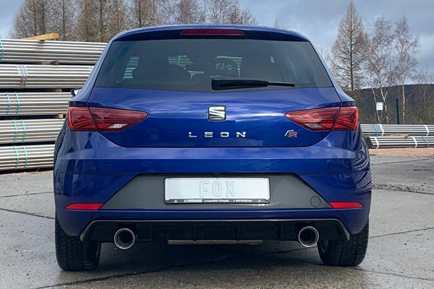 Seat Leon 5F - Einzelradaufhängung Facelift Endschalldämpfer Ausgang rechts/links - 1x100 Typ 25 rechts/links für Rieger S...