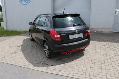 Skoda Fabia  Limousine Endschalldämpfer - 2x76 Typ 25