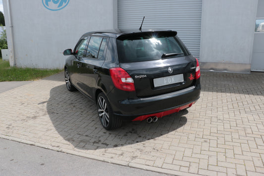 Skoda Fabia  Limousine Endschalldämpfer - 2x76 Typ 25