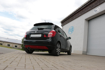 Skoda Fabia  Limousine Endschalldämpfer - 140x90 Typ 44