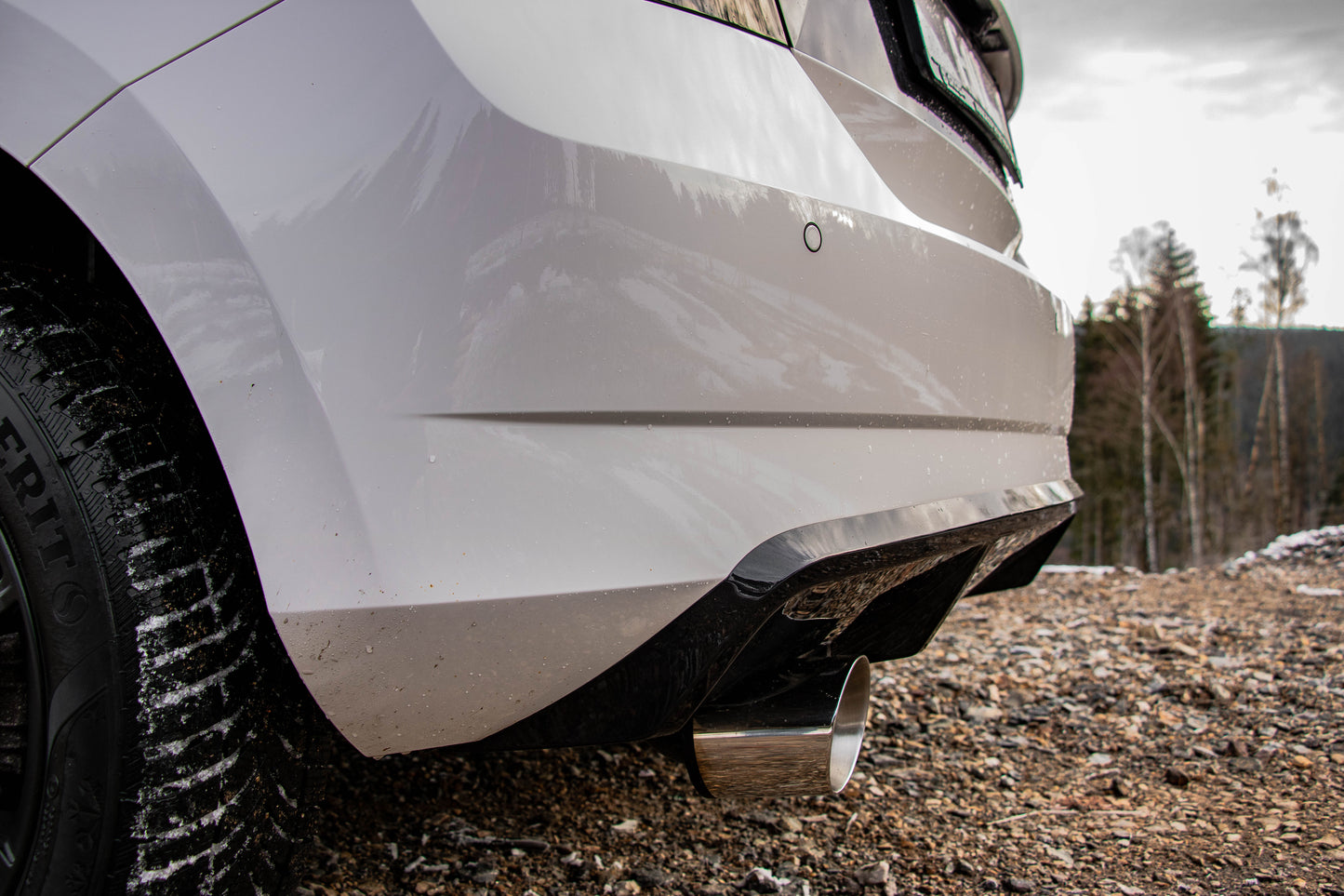 Skoda Fabia NJ R5 Edition Endschalldämpfer - 1x100 Typ 25