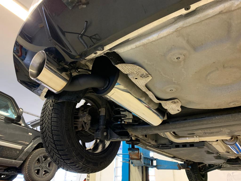 Skoda Fabia NJ R5 Edition Endschalldämpfer - 1x100 Typ 25