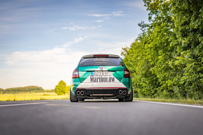 Skoda Octavia 5E RS - TDI - 4x4 mit Diesel-Endrohrblenden Halbanlage rechts/links ab Kat - 2x90 Typ 25 rechts/links