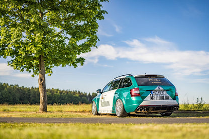 Skoda Octavia 5E RS - TDI - 4x4 mit Diesel-Endrohrblenden Halbanlage rechts/links ab Kat - 2x90 Typ 25 rechts/links