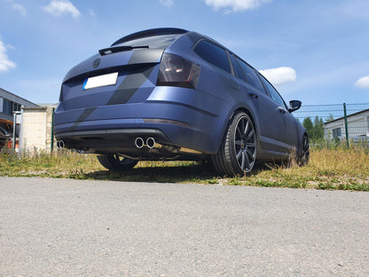 Skoda Octavia 5E 4x4 - 2,0l 140kW Endschalldämpfer rechts/links - 2x76 Typ 16 rechts/links