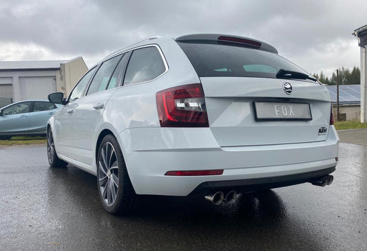 Skoda Octavia 5E - 2,0l 140kW Endschalldämpfer rechts/links - 2x76 Typ 25 rechts/links