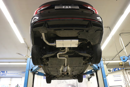 Skoda Octavia NX RS iV Endschalldämpfer - Austritt im linken originalen Endrohr