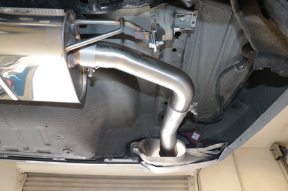 Skoda Octavia NX RS iV Endschalldämpfer Ausgang rechts/links - Austritt in den originalen Endrohren (Abdeckung und Deckel ...