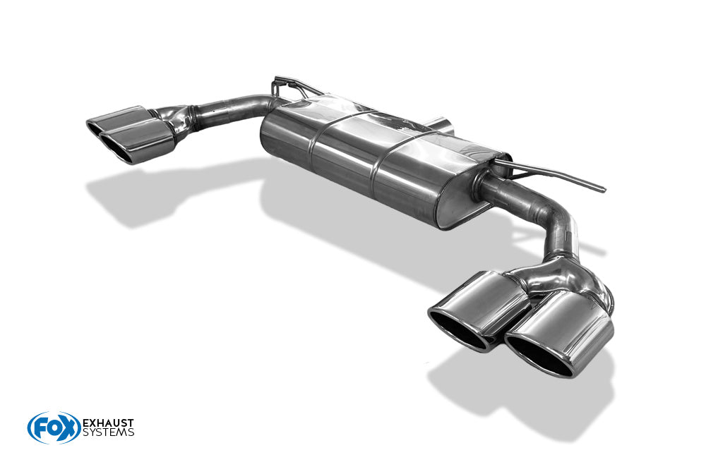 Skoda Karoq 4x4 Endschalldämpfer Ausgang rechts/links - 2x115x85 Typ 32 rechts/links