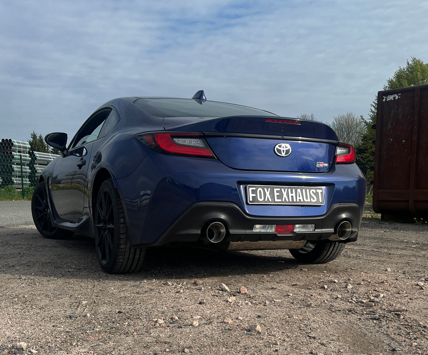 Toyota GR86 Endschalldämpfer - 1x114 Typ 25 rechts/links