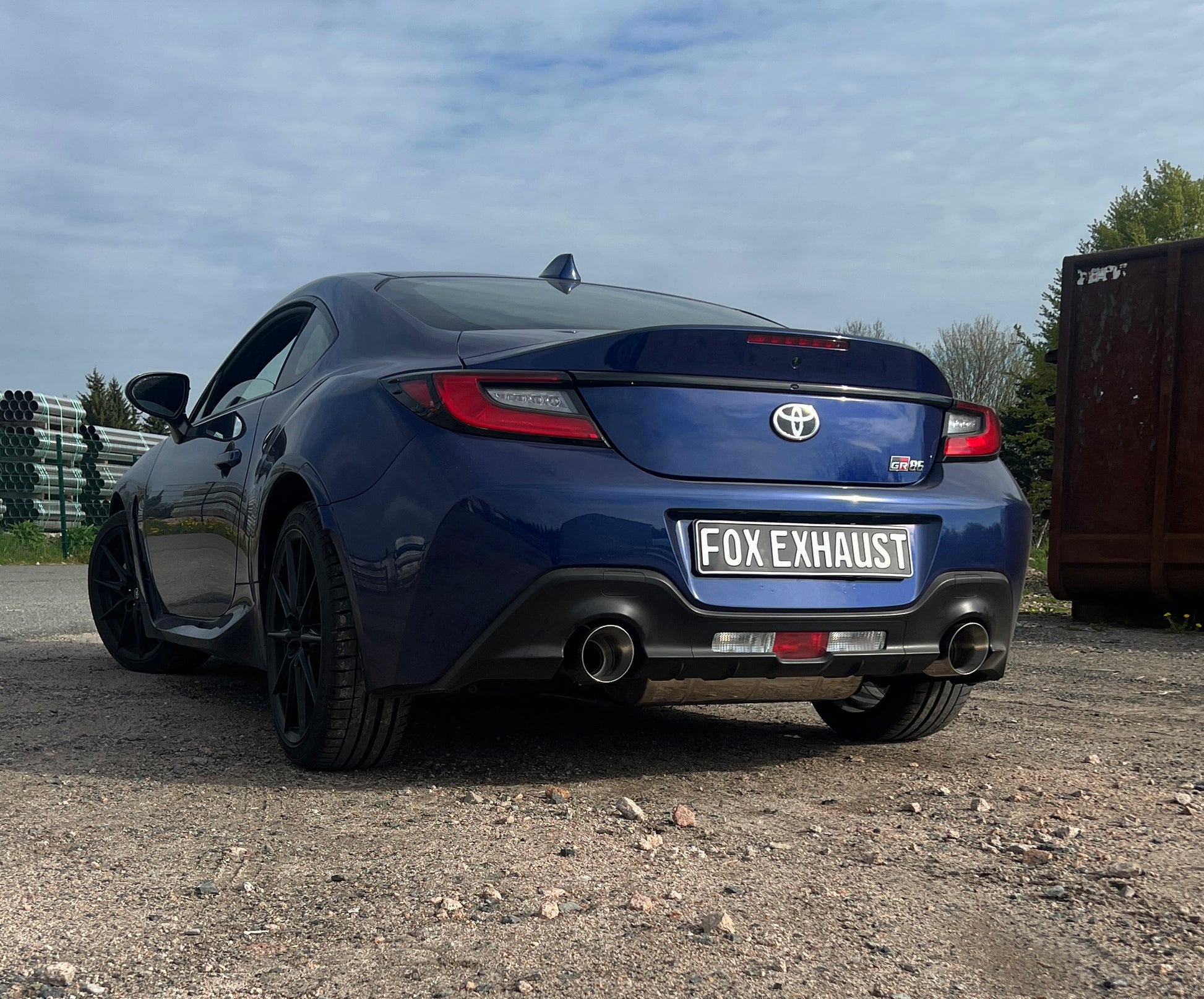 Toyota GR86 Endschalldämpfer - 1x114 Typ 25 rechts/links