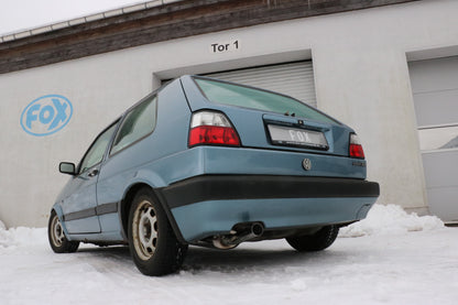 VW Golf II Typ 19E Endschalldämpfer - 1x63 Typ 10