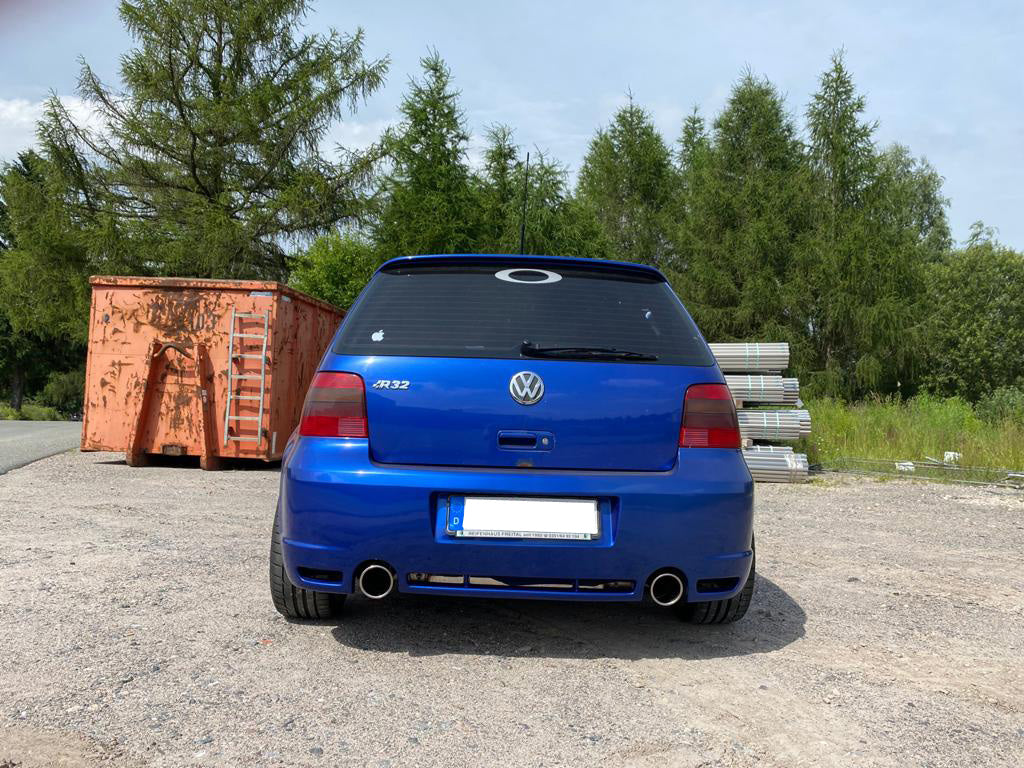 VW Golf IV R32 Endschalldämpfer Ausgang rechts/links - 1x100 Typ 16 rechts/links