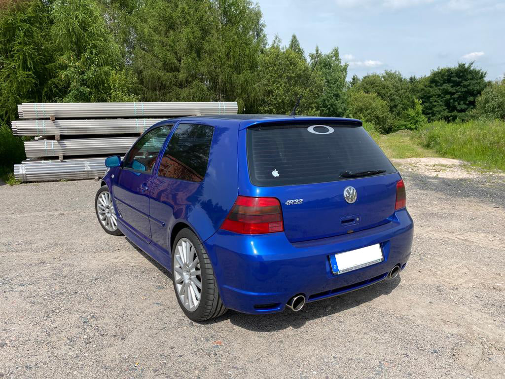 VW Golf IV R32 Endschalldämpfer Ausgang rechts/links - 1x100 Typ 16 rechts/links