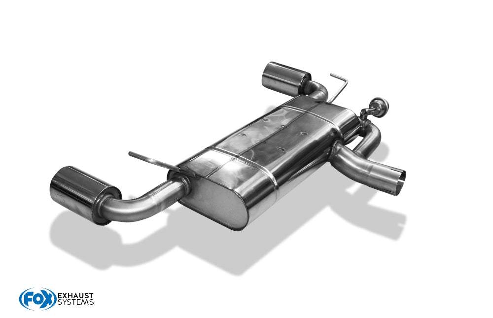 VW Golf IV R32 Endschalldämpfer Ausgang rechts/links - 1x100 Typ 24 rechts/links