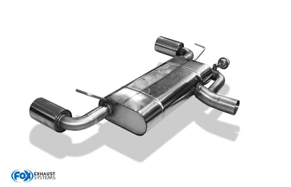 VW Golf IV R32 Endschalldämpfer Ausgang rechts/links - 1x100 Typ 24 rechts/links