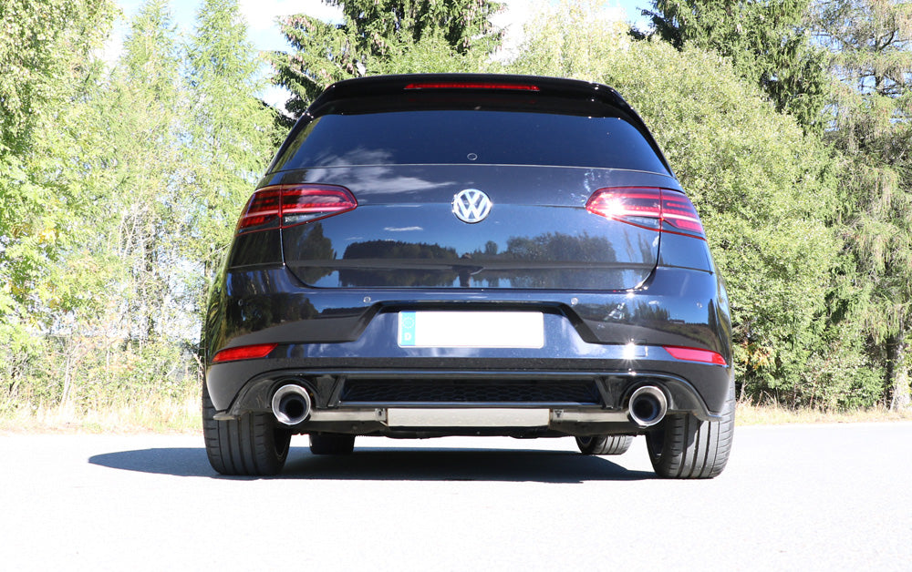 VW Golf VII - 2,0l GTI Facelift + TCR Endschalldämpfer rechts/links - 1x114 Typ 25 rechts/links