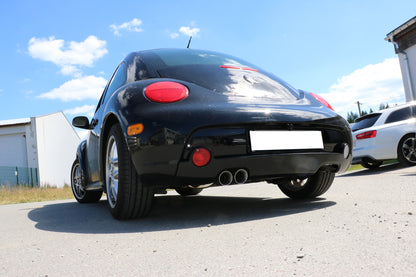 New Beetle 1C, 9C, 1Y - US-Version Endschalldämpfer Ø63,5 - 2x76 Typ 25 für US-Modell