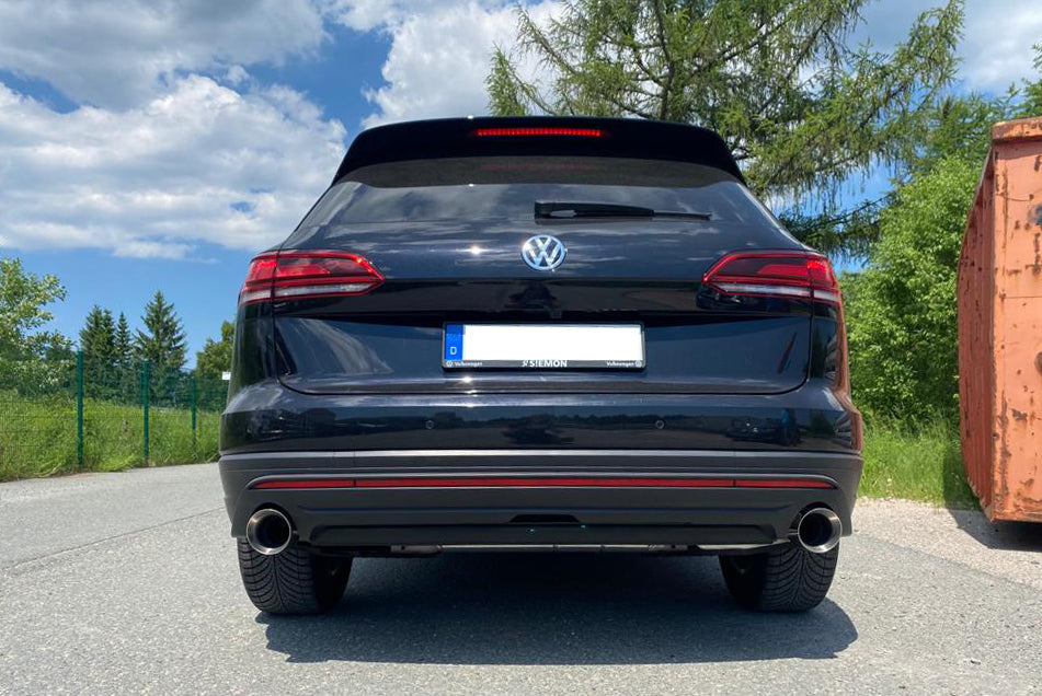 VW Touareg Typ CR7 Endschalldämpfer Ausgang rechts/links - 1x114 Typ 25 rechts/links