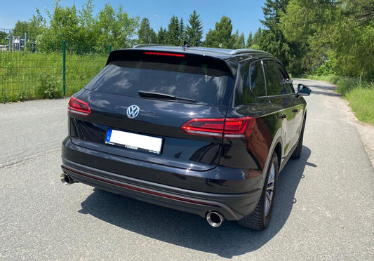 VW Touareg Typ CR7 Endschalldämpfer Ausgang rechts/links - 1x114 Typ 25 rechts/links