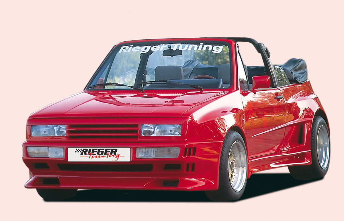 VW Golf 1 Rieger Kotflügel Breitbau II  rechts, GFK, 
Montagezubehör