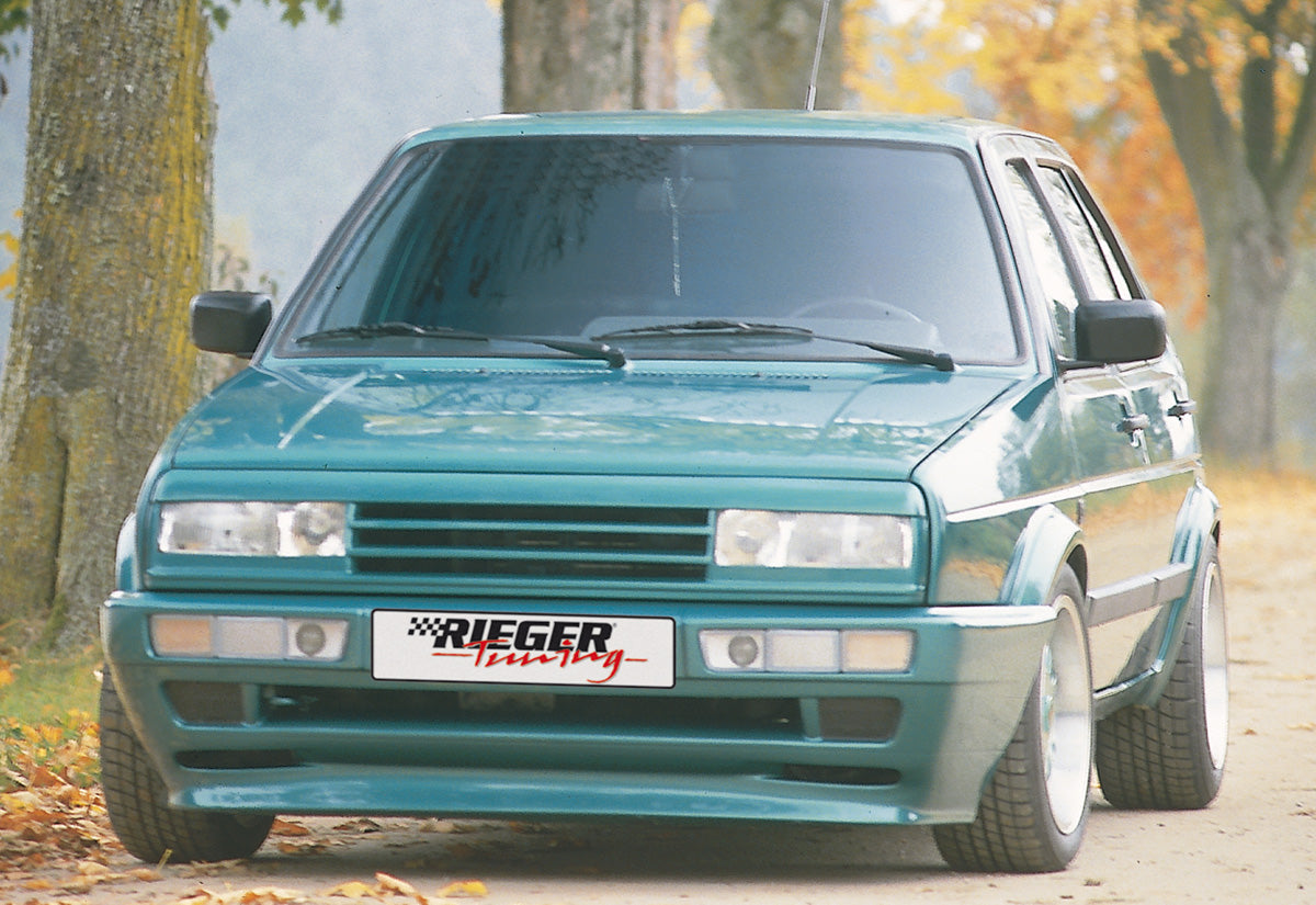 VW Golf 2 Rieger Grill  ohne Aussparung für Emblem, GFK, 
Gutachten, Montagezubehör