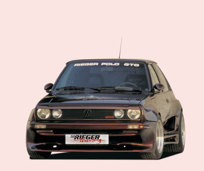 VW Polo 2/3 Rieger Spoilerstoßstange Breitbau II  GFK, 
Montagezubehör, Gutachten