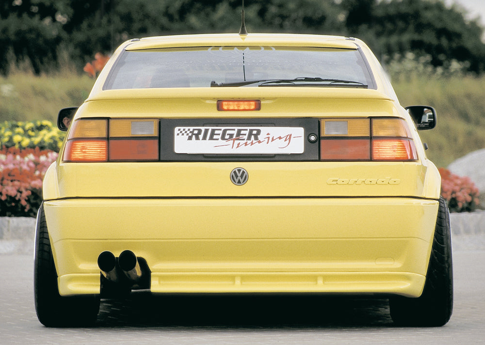 VW Corrado (53I) Rieger Heckansatz   -> langes Teil rechts, ABS, 
inkl. Gutachten, Montagezubehör