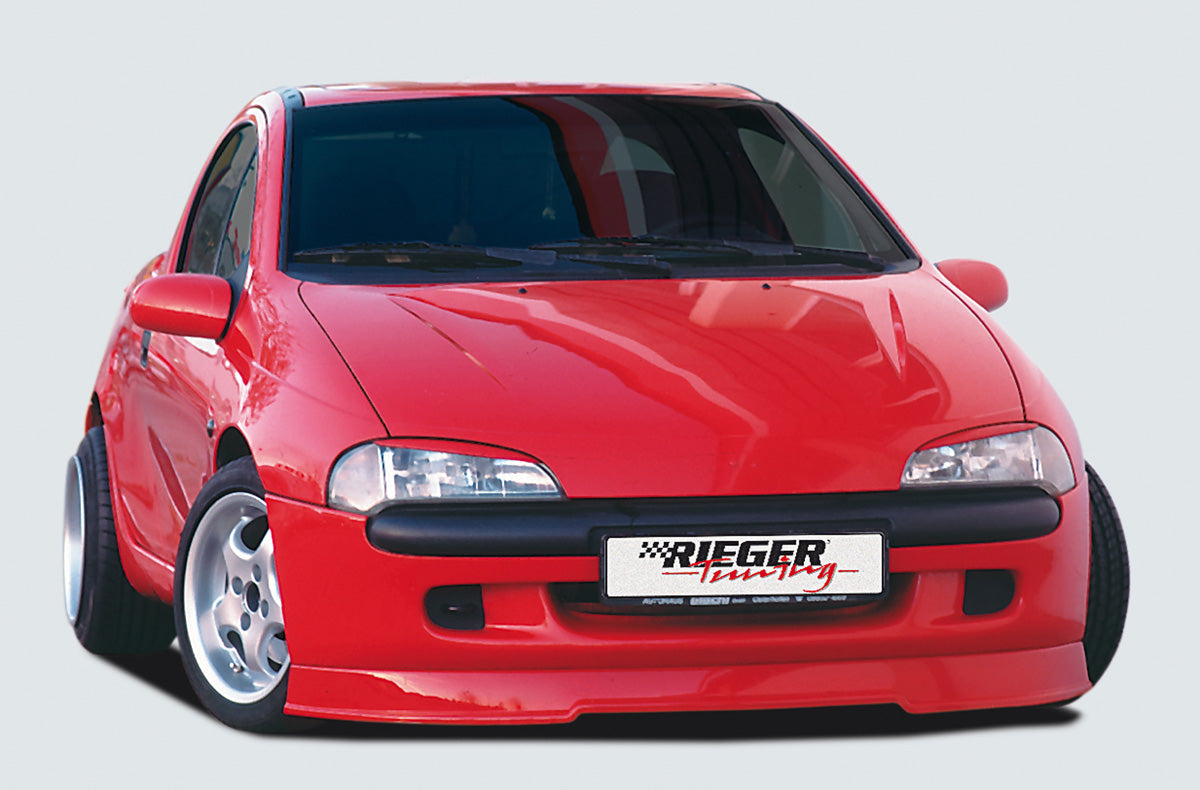 Opel Tigra A Rieger Spoilerlippe    mit integr. Spoilerschwert, ABS inkl. Gutachten, Montagezubehör