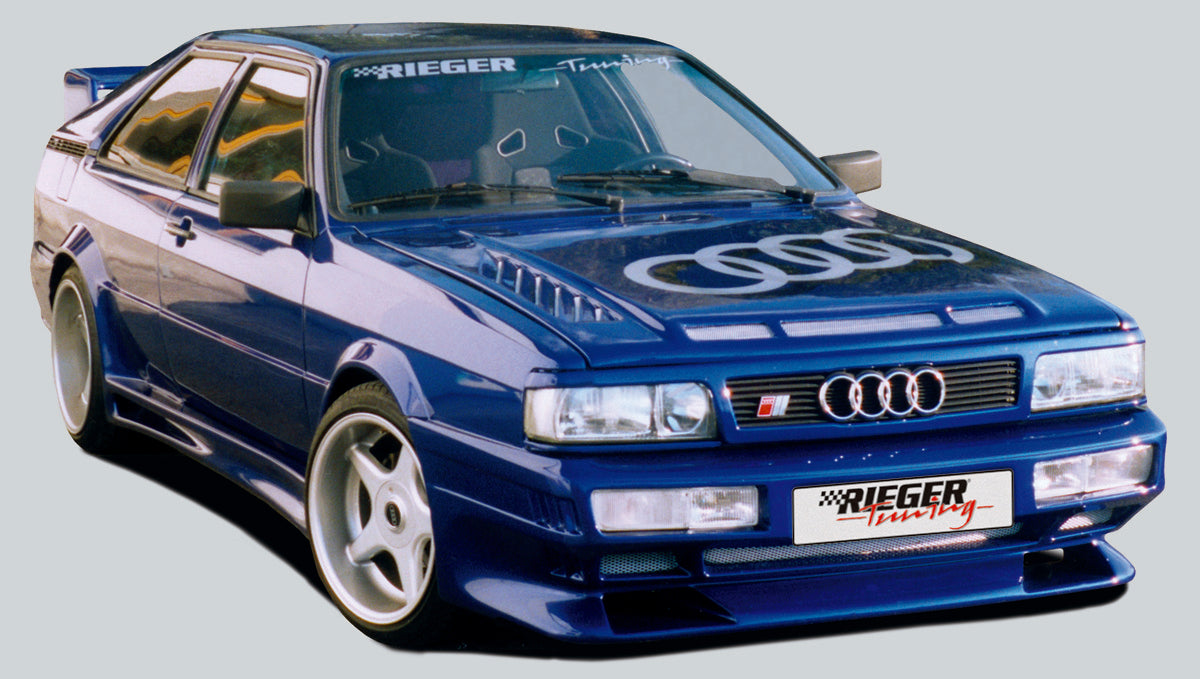 Audi 80 Typ 81+85 Rieger Spoilerstoßstange  GFK, 
Gutachten, Montagezubehör