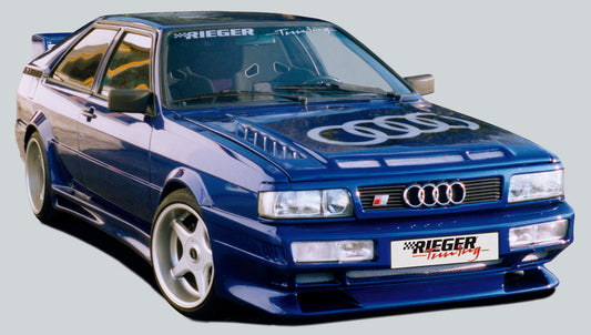 Audi 80 Typ 81+85 Rieger Spoilerstoßstange  GFK, 
Gutachten, Montagezubehör