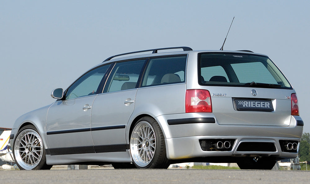 VW Passat (3BG) Rieger Heckansatz   -> nur Variant ABS, 
inkl. Alugitter, Gutachten, Montagezubehör