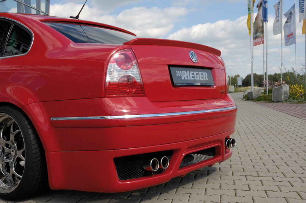 VW Passat (3B) Rieger Heckklappenspoiler   -> nicht für W8! PUR, 
inkl. Montagezubehör, ABE