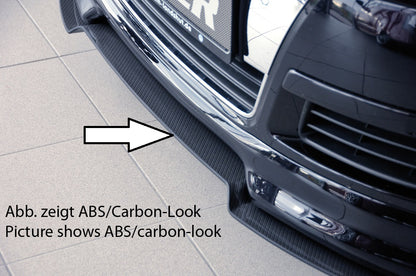 VW Passat (3C) Rieger Spoilerschwert für Spoilerlippe 24071 gekantete Version, ABS, 
inkl. Montagezubehör, ABE