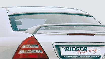 Mercedes C-Klasse (W203) Rieger Heckscheibenblende   mit Ausssparung für Antenne ABS, 
inkl. Gutachten, Montagezubehör