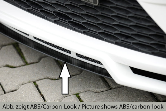 Seat Leon Cupra (5F) Rieger Spoilerschwert für Spoilerlippe 27000 mittig, für Spoilerlippe, ABS, 
inkl. Montagezubehör, ABE