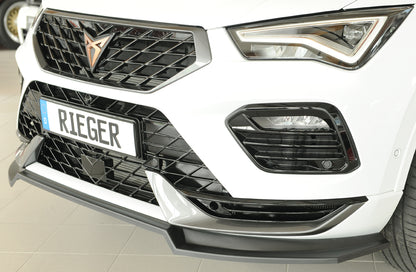 Seat Ateca Cupra (5FP) Rieger Spoilerschwert für orig. Frontschürze, ABS, 
inkl. Montagezubehör, ABE