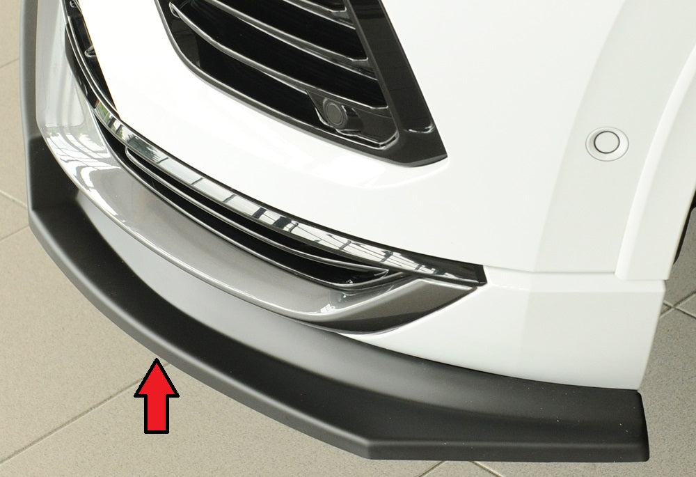 Seat Ateca Cupra (5FP) Rieger Spoilerschwert für orig. Frontschürze, ABS, 
inkl. Montagezubehör, ABE