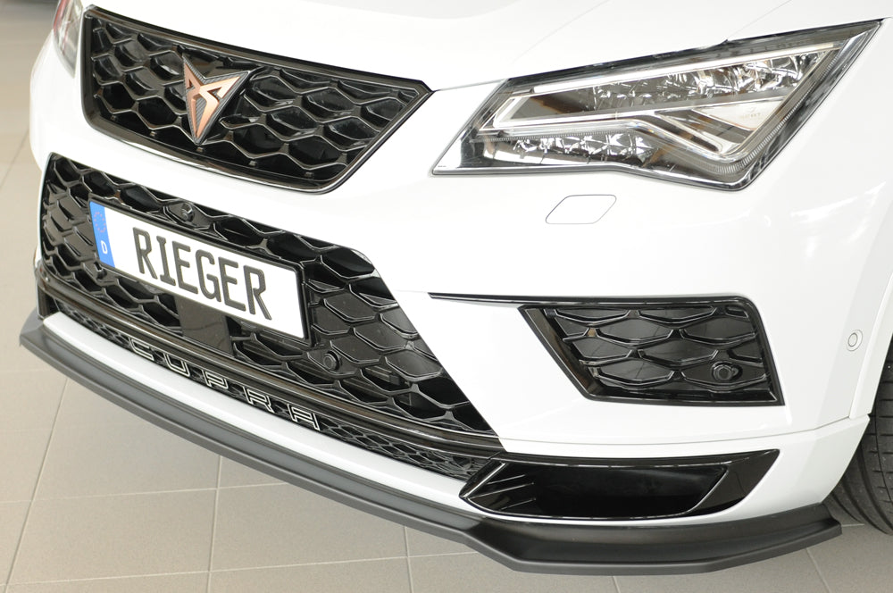 Seat Ateca Cupra (5FP) Rieger Spoilerschwert für orig. Frontschürze, ABS, 
inkl. Montagezubehör, ABE