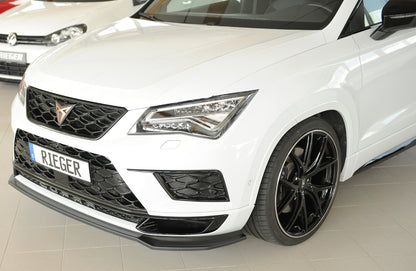 Seat Ateca Cupra (5FP) Rieger Spoilerschwert für orig. Frontschürze, ABS, 
inkl. Montagezubehör, ABE