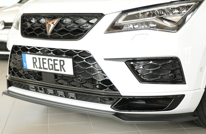 Seat Ateca Cupra (5FP) Rieger Spoilerschwert für orig. Frontschürze, ABS, 
inkl. Montagezubehör, ABE