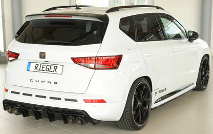 Seat Ateca Cupra (5FP) Rieger Seitenschwelleransatz (3-tlg.) rechts, 3-tlg., ABS, 
inkl. Montagezubehör, Gutachten