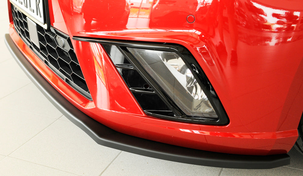 Seat Ibiza (KJ) Rieger Spoilerschwert für orig. Frontschürze für orig. Frontschürze, ABS, 
inkl. Montagezubehör, ABE