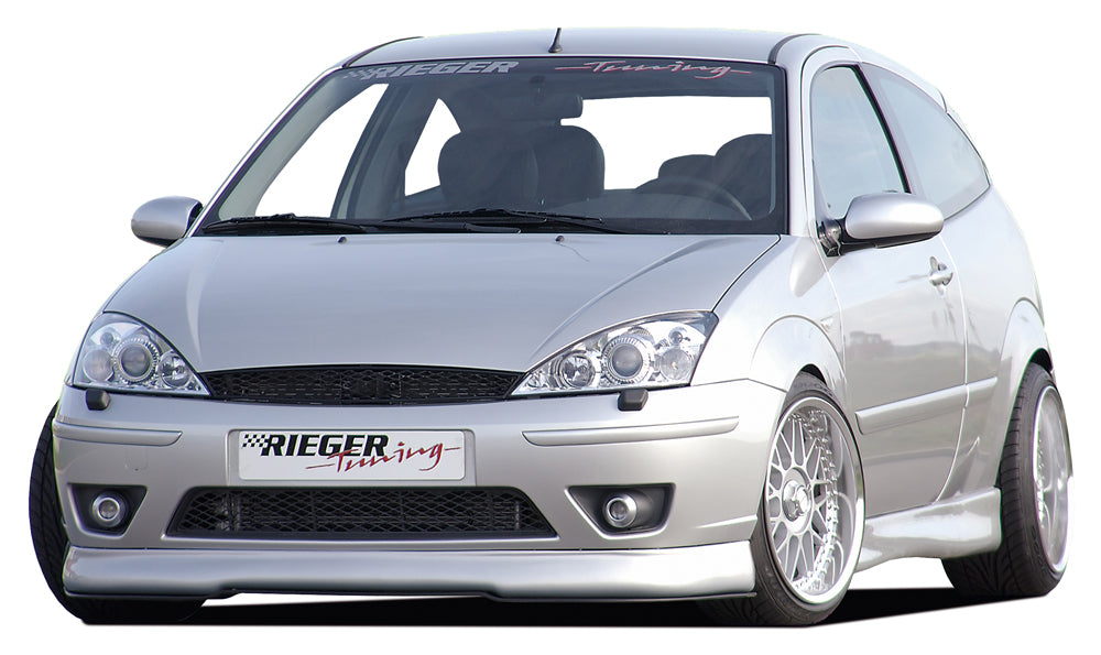 Ford Focus 1 Rieger Spoilerlippe   ab Modell 11/2001 ABS, 
inkl. Gutachten, Montagezubehör