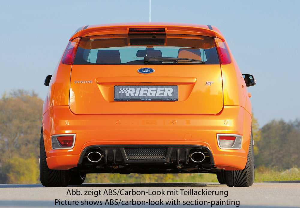 Ford Focus 2 ST Rieger Heckansatz    ABS, 
inkl. Alugitter, Montagezubehör, Gutachten