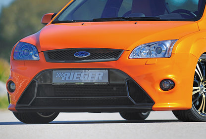 Ford Focus 2 Rieger Spoilerstoßstange  ABS, für Fzg. mit Scheinwerferreinigungsanlage, 
inkl. Alugitter, Montagezubehör, ABE