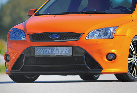 Ford Focus 2 Rieger Spoilerstoßstange  ABS, für Fzg. mit Scheinwerferreinigungsanlage, 
inkl. Alugitter, Montagezubehör, ABE
