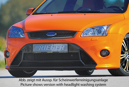 Ford Focus 2 Rieger Spoilerstoßstange  ABS, 
inkl. Alugitter, Montagezubehör, ABE