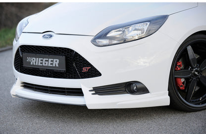 Ford Focus 3 ST Rieger Spoilerschwert für Spoilerlippe 303400/01 mittig, für Spoilerlippe, ABS, 
inkl. Montagezubehör, ABE